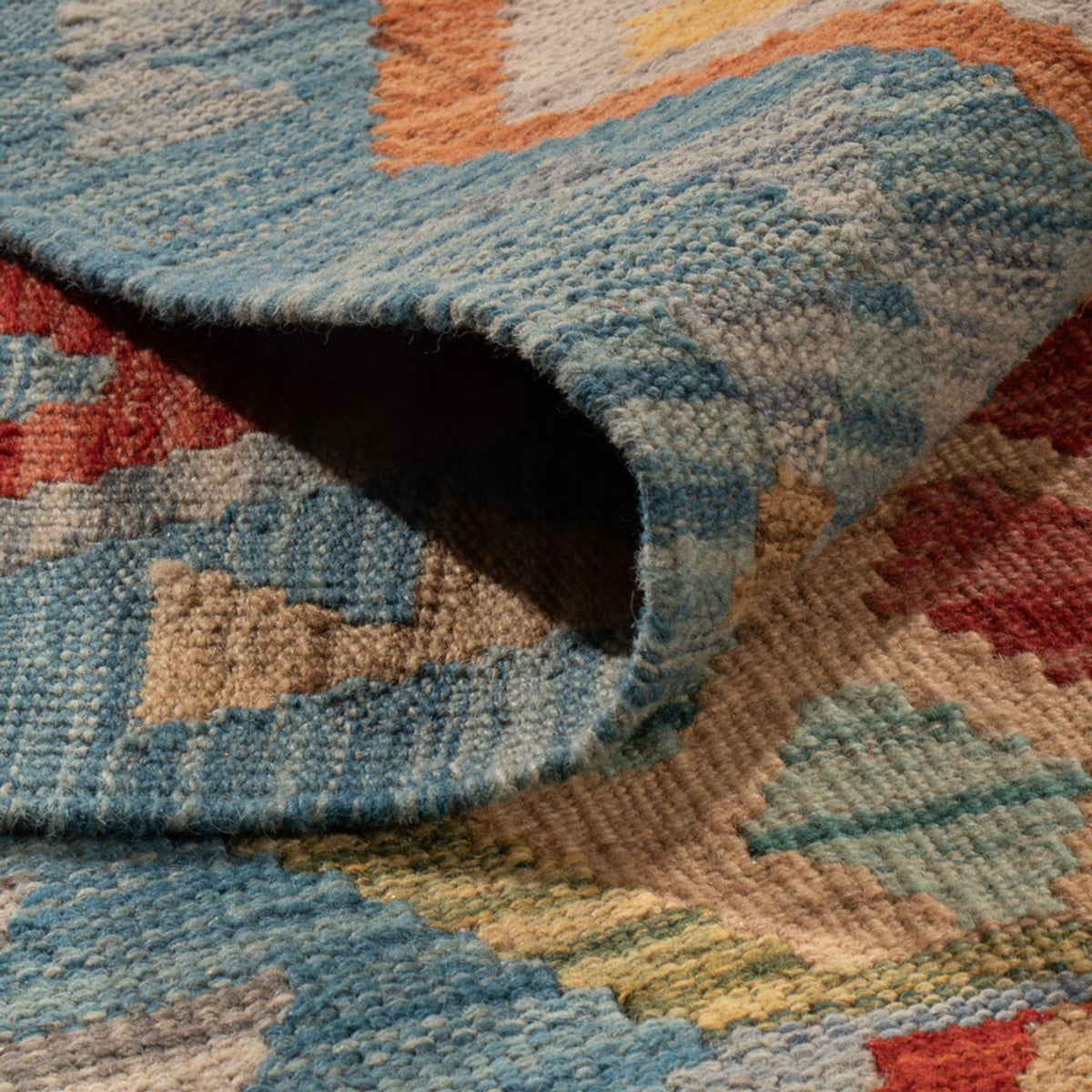 Dywan Kelim - Splash - 310 x 207 cm - wielokolorowy