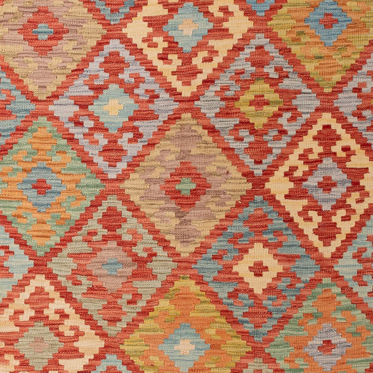 Dywan Kelim - Splash - 300 x 202 cm - wielokolorowy