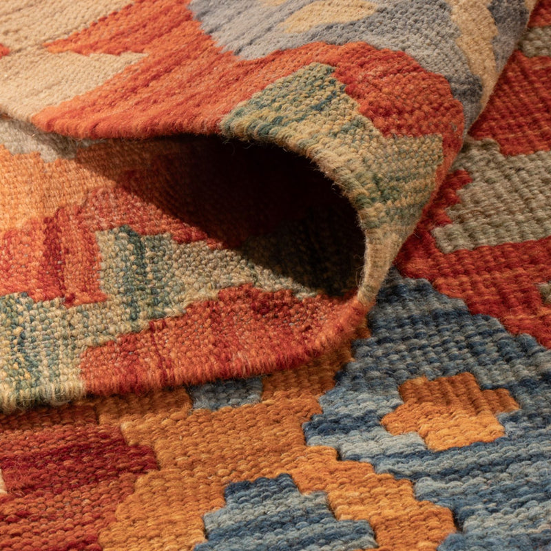 Dywan Kelim - Splash - 301 x 206 cm - wielokolorowy