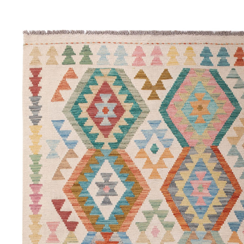 Dywan Kelim - Splash - 298 x 205 cm - wielokolorowy