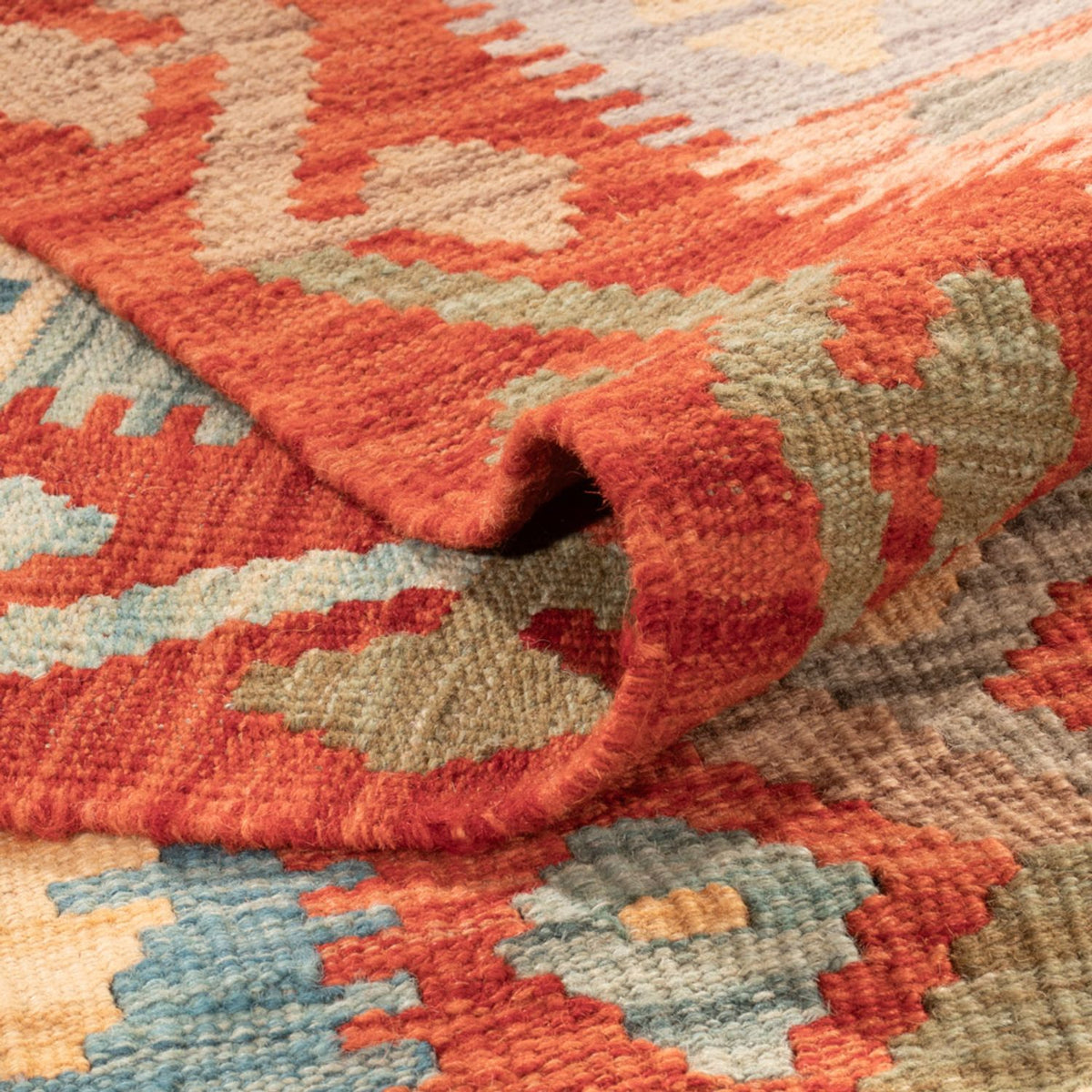 Dywan Kelim - Splash - 305 x 207 cm - wielokolorowy