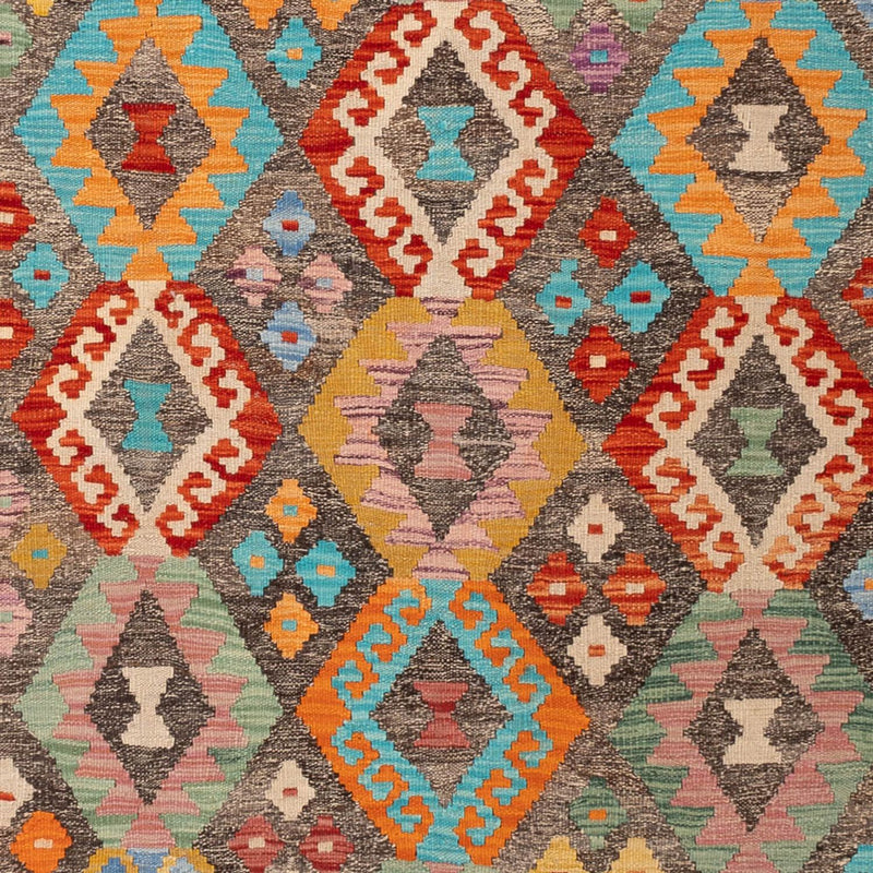 Dywan Kelim - Splash - 314 x 201 cm - wielokolorowy