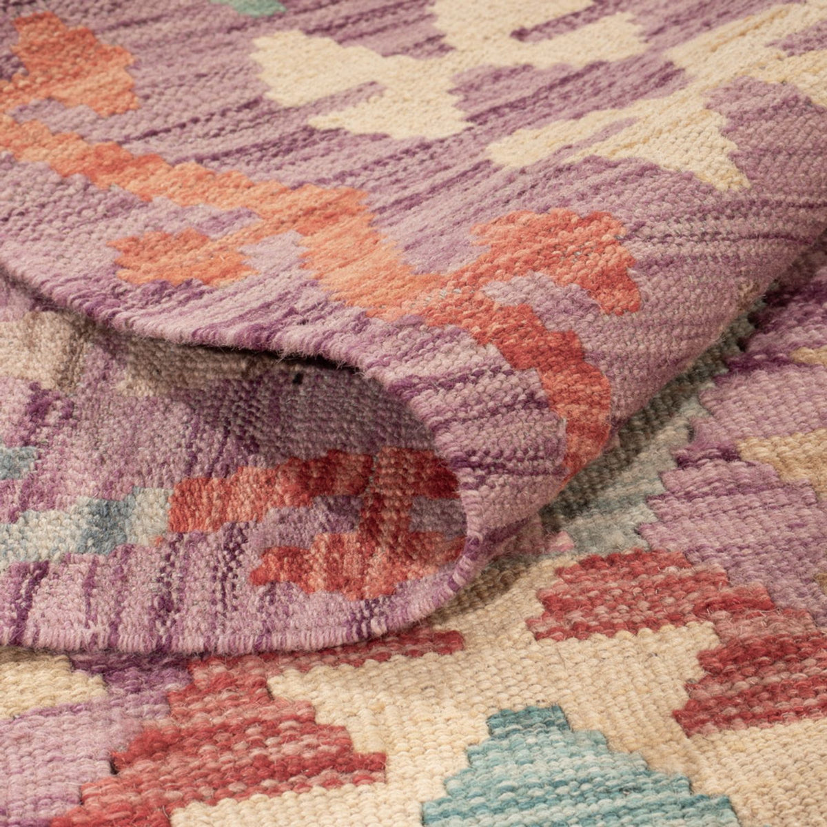 Dywan Kelim - Splash - 173 x 124 cm - wielokolorowy