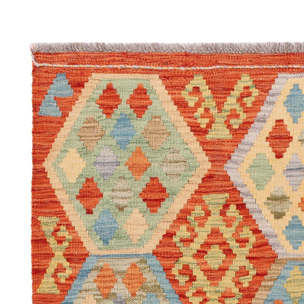 Dywan Kelim - Splash - 186 x 122 cm - wielokolorowy