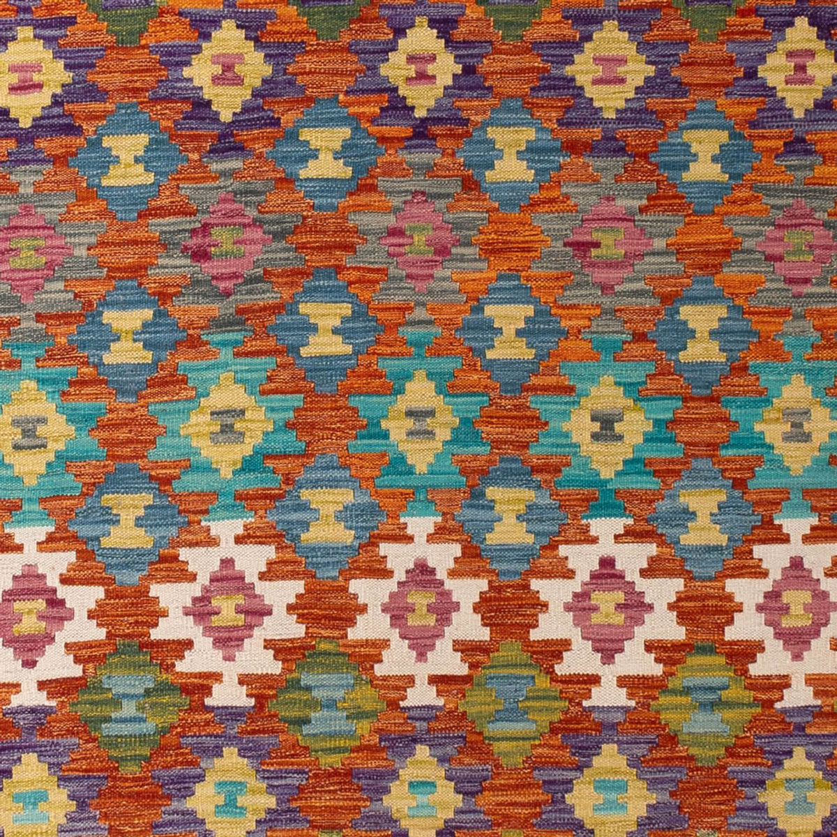 Dywan Kelim - Splash - 292 x 213 cm - wielokolorowy