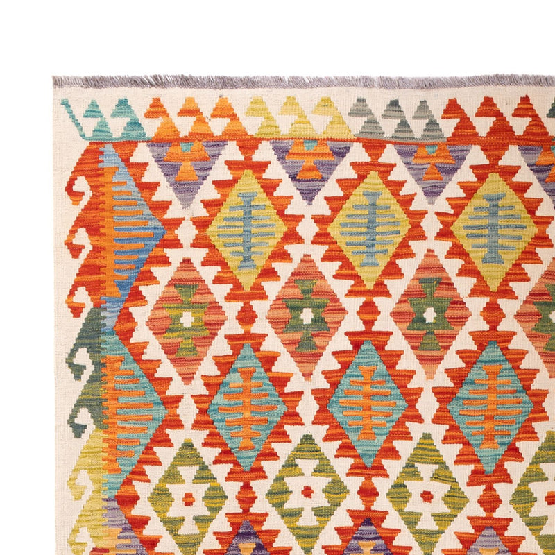 Dywan Kelim - Splash - 307 x 200 cm - wielokolorowy