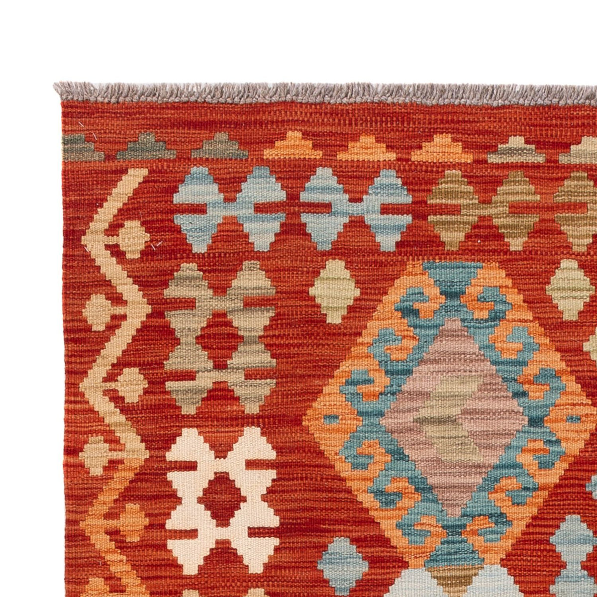 Dywan Kelim - Splash - 186 x 120 cm - wielokolorowy