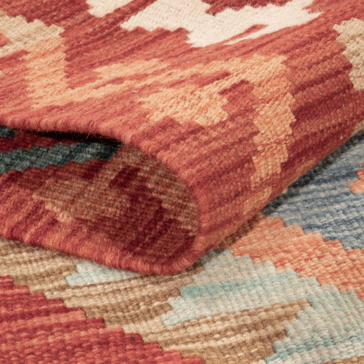 Dywan Kelim - Splash - 186 x 120 cm - wielokolorowy