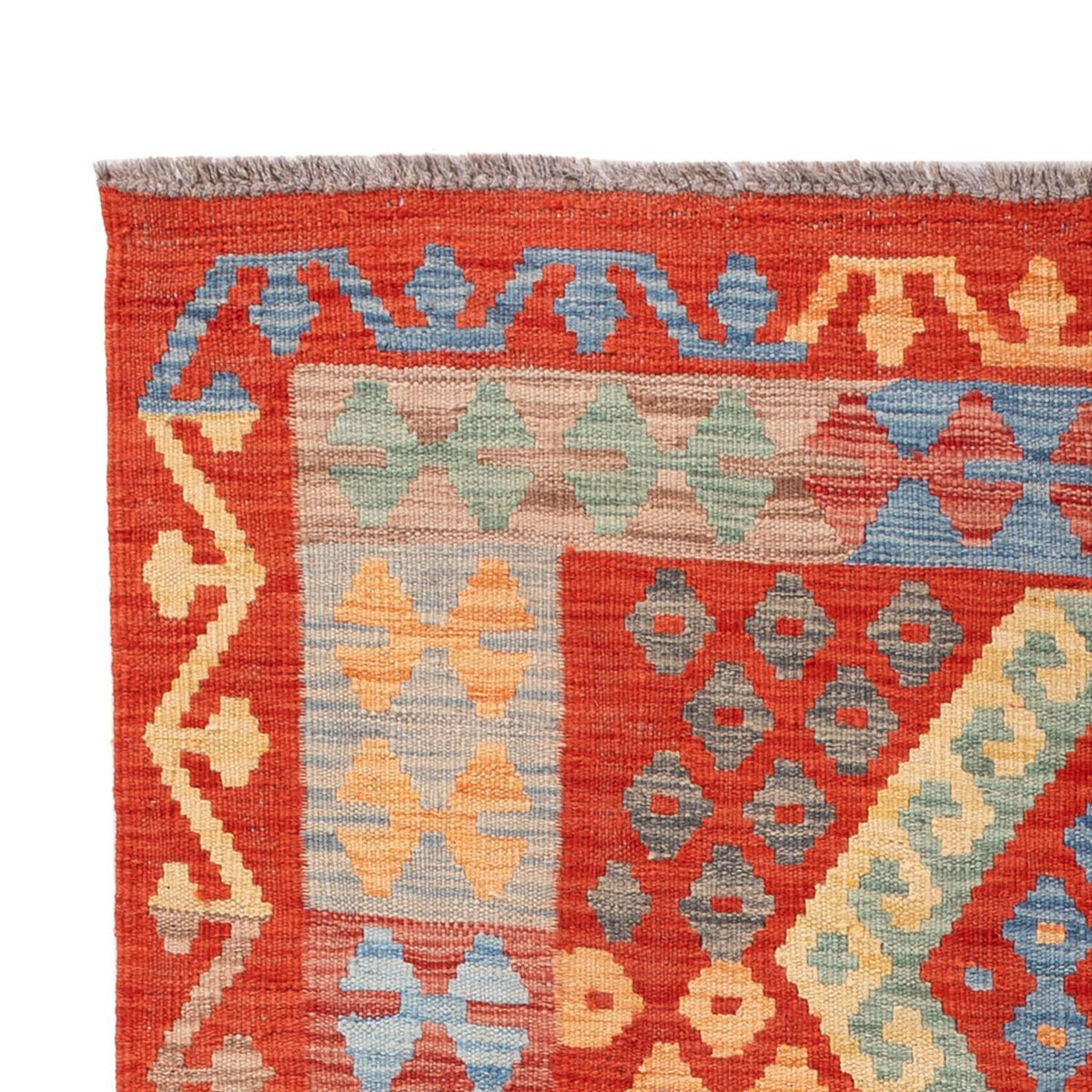 Dywan Kelim - Splash - 187 x 113 cm - wielokolorowy