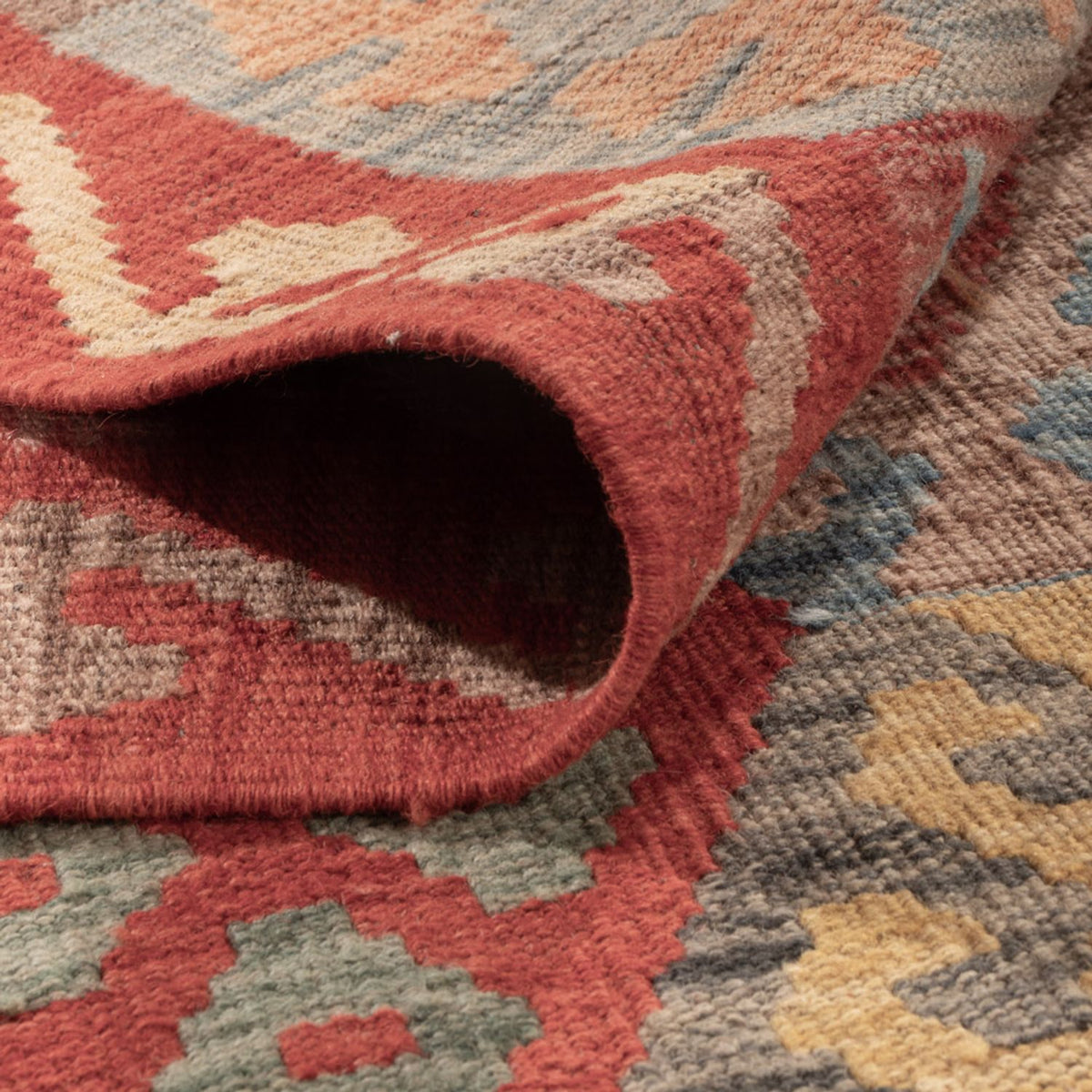 Dywan Kelim - Splash - 187 x 113 cm - wielokolorowy