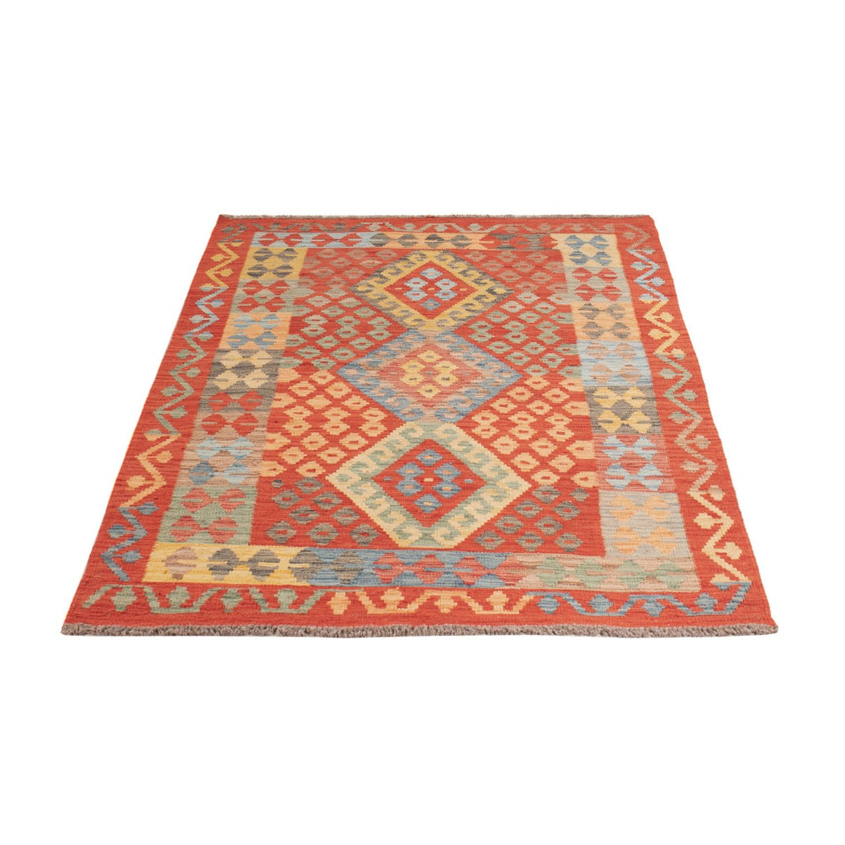 Dywan Kelim - Splash - 187 x 113 cm - wielokolorowy