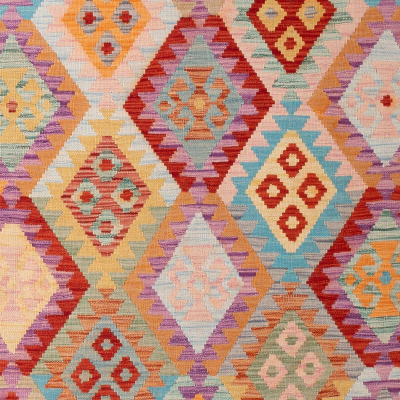 Dywan Kelim - Splash - 300 x 203 cm - wielokolorowy
