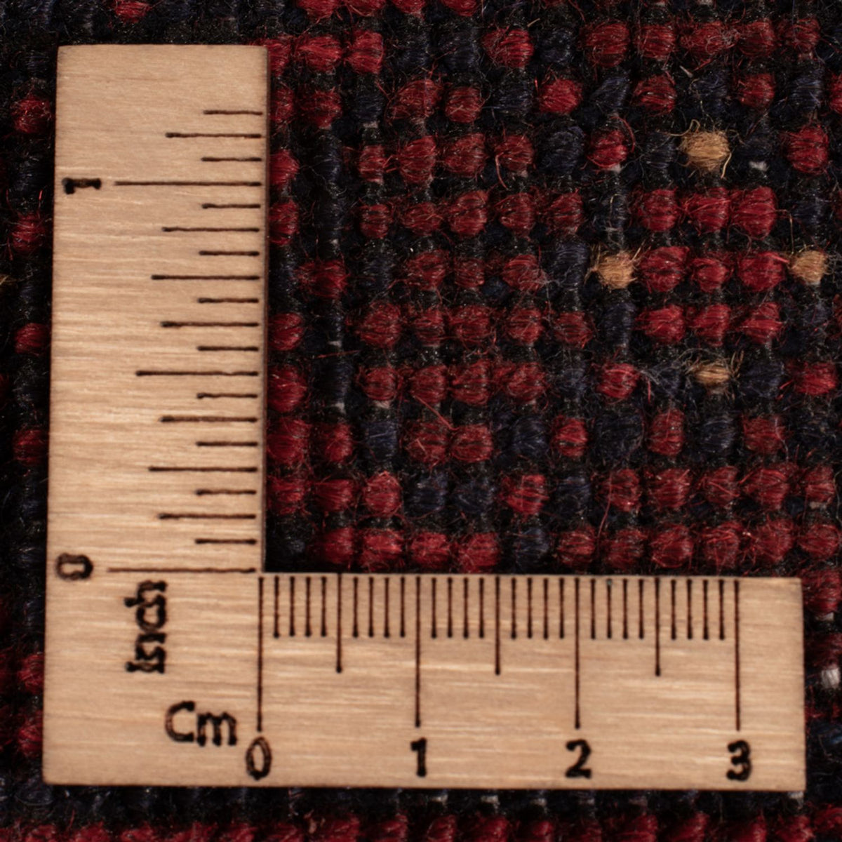 Afgański dywan - Kunduz - 196 x 126 cm - ciemna czerwień