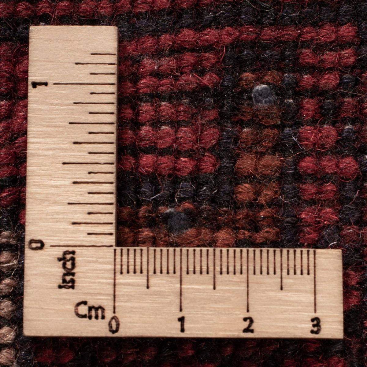 Afgański dywan - Kunduz - 191 x 127 cm - ciemna czerwień