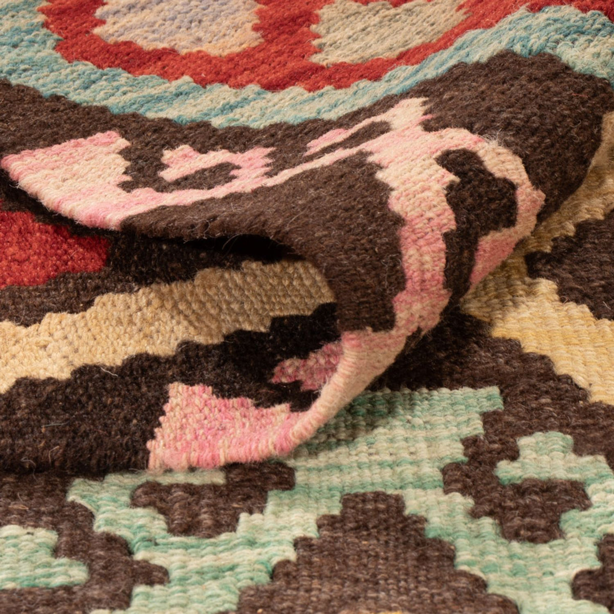 Dywan Kelim - Splash - 294 x 201 cm - wielokolorowy