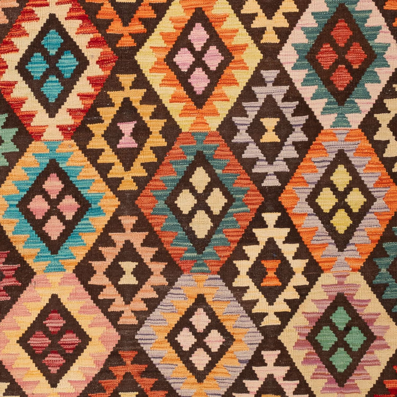 Dywan Kelim - Splash - 307 x 205 cm - wielokolorowy