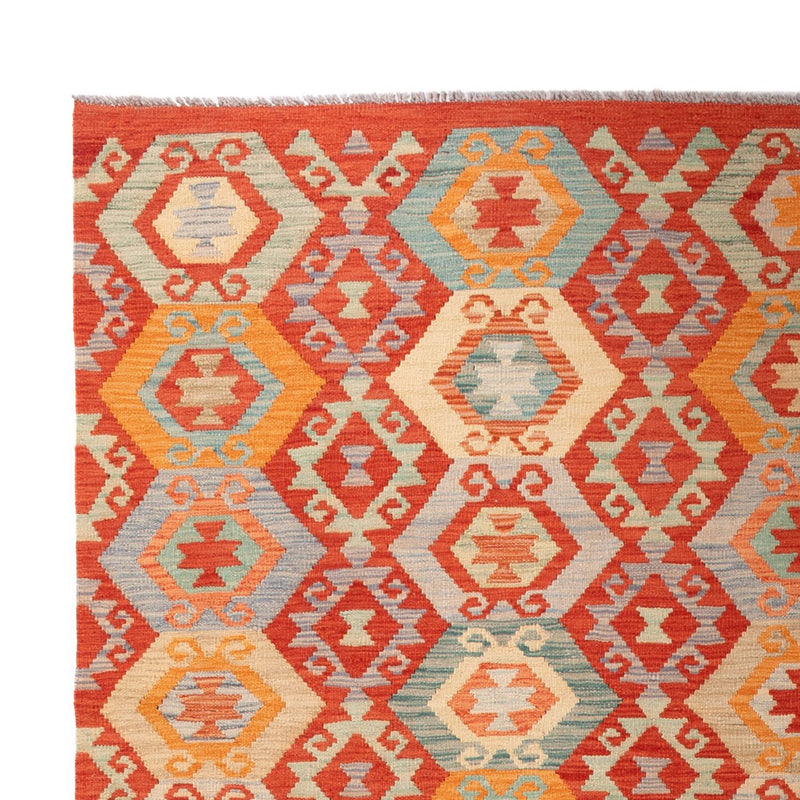 Dywan Kelim - Splash - 303 x 206 cm - wielokolorowy