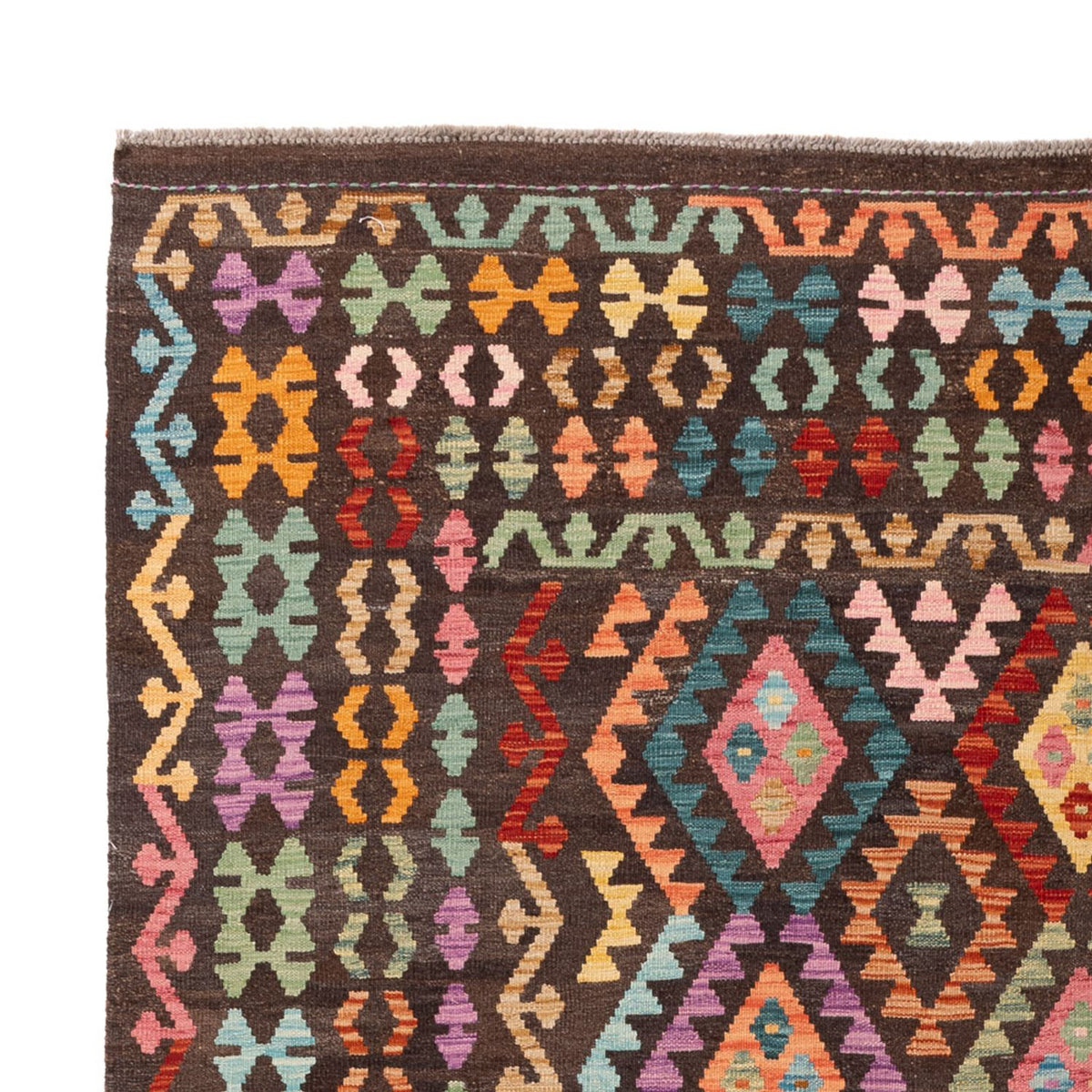 Dywan Kelim - Splash - 303 x 210 cm - wielokolorowy