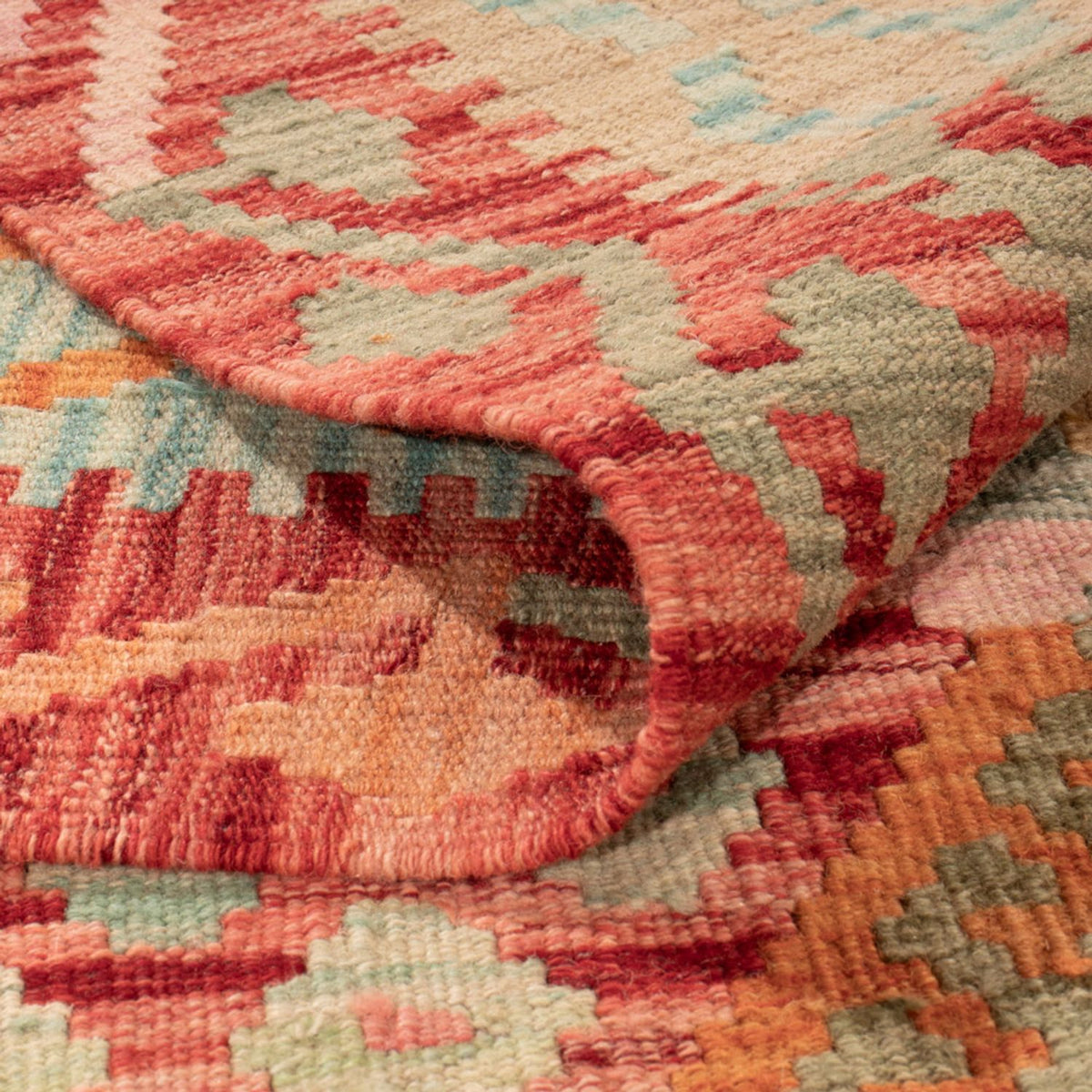 Dywan Kelim - Splash - 308 x 206 cm - wielokolorowy