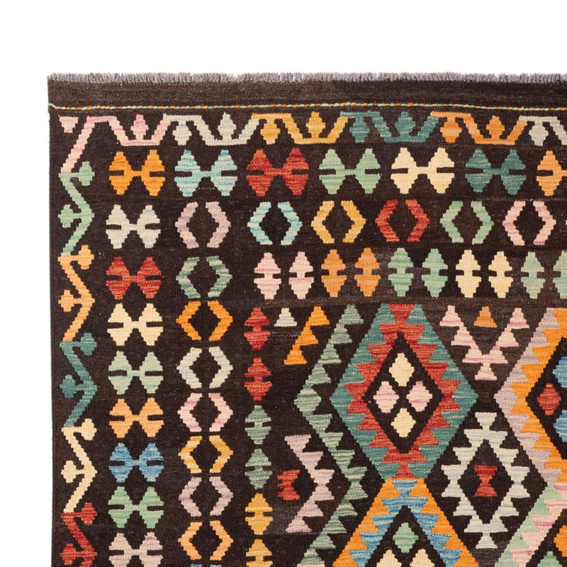 Dywan Kelim - Splash - 291 x 206 cm - wielokolorowy