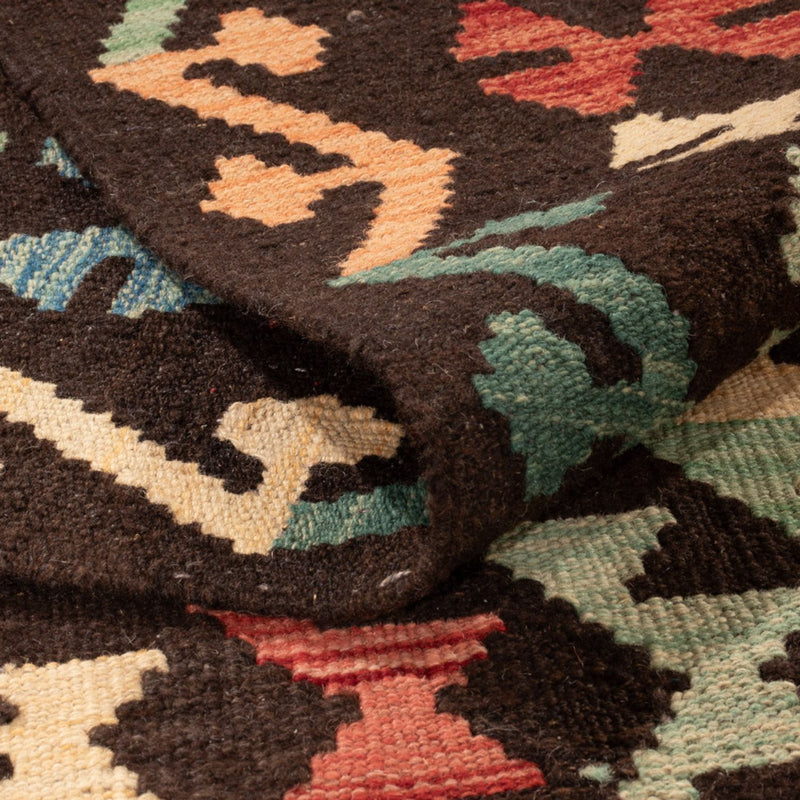 Dywan Kelim - Splash - 291 x 206 cm - wielokolorowy