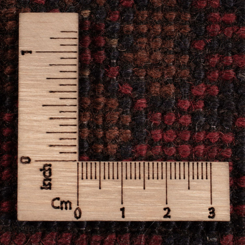 Afgański dywan - Kunduz - 201 x 128 cm - ciemna czerwień