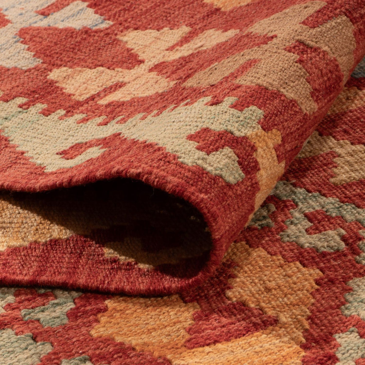 Dywan Kelim - Splash - 306 x 194 cm - wielokolorowy