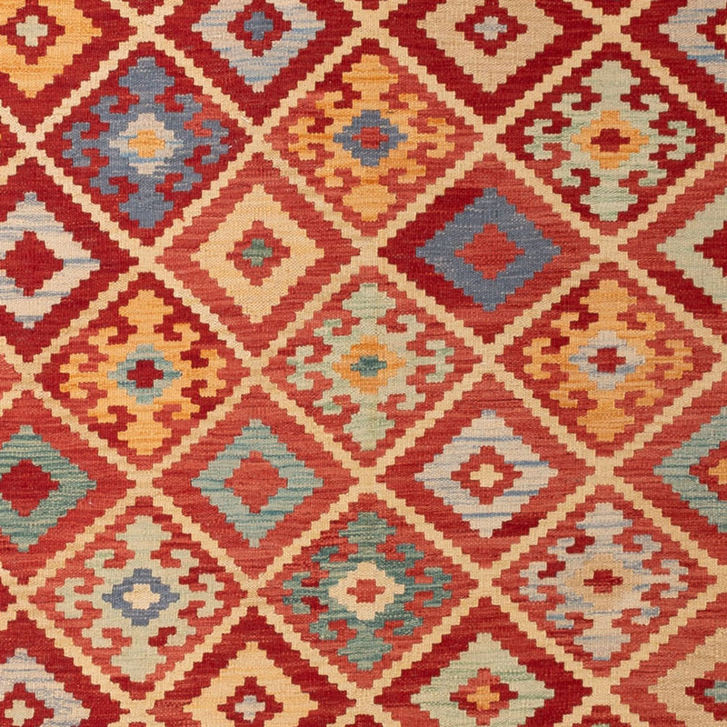 Dywan Kelim - Splash - 292 x 206 cm - wielokolorowy