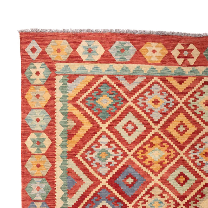 Dywan Kelim - Splash - 292 x 206 cm - wielokolorowy