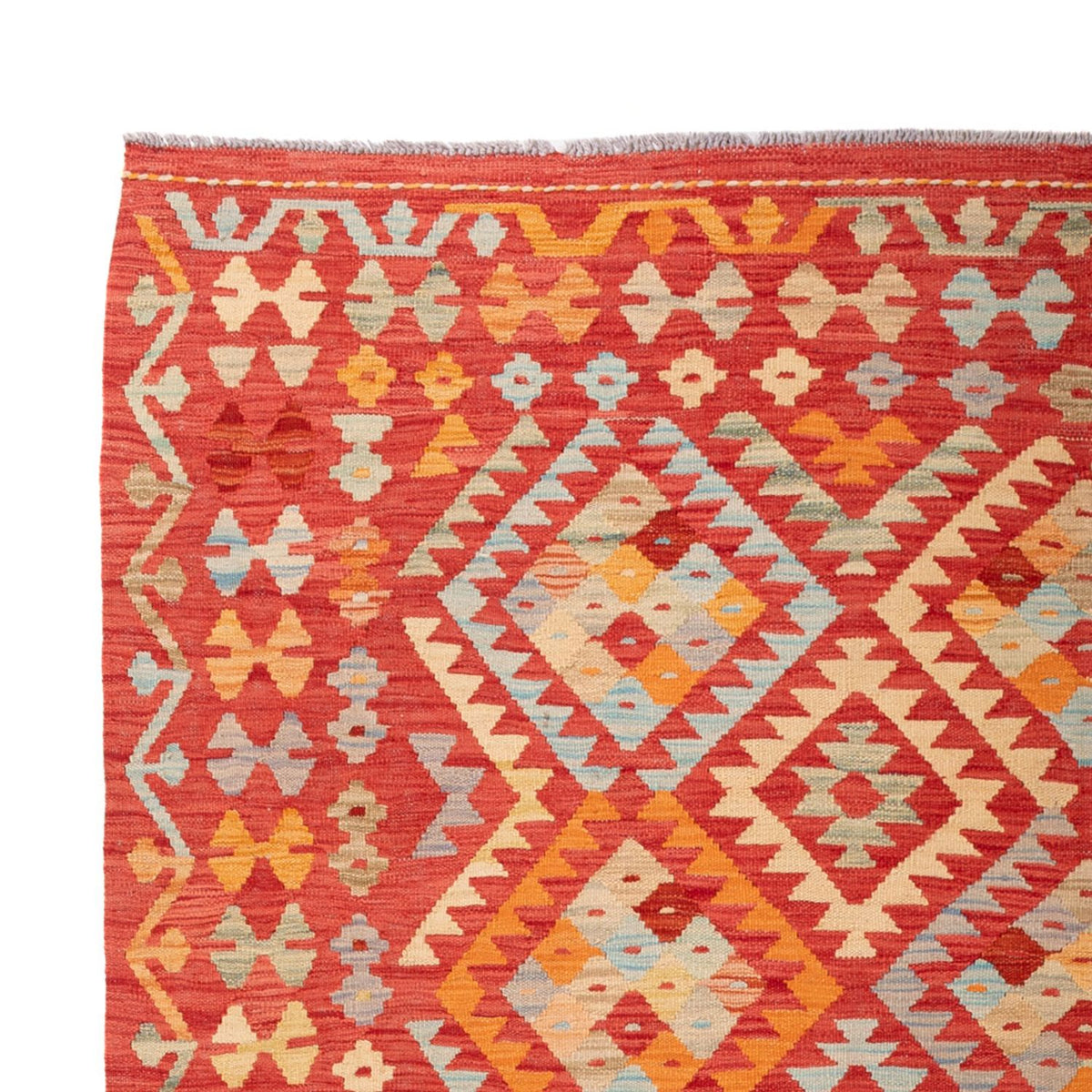 Dywan Kelim - Splash - 305 x 200 cm - wielokolorowy