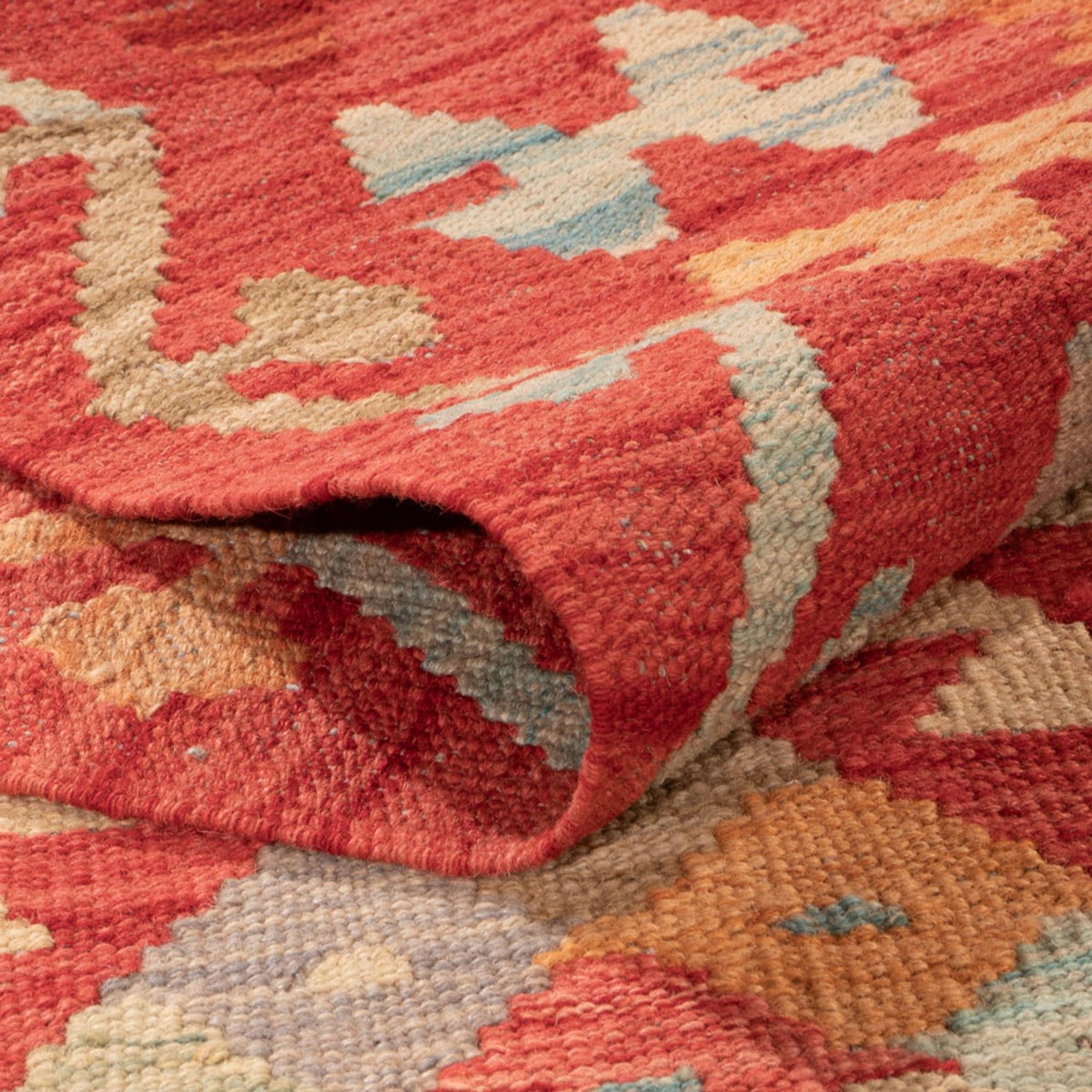 Dywan Kelim - Splash - 305 x 200 cm - wielokolorowy