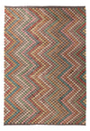Kilim Maimana Dywan 204x296cm - Dywan wełniany - Prostokątny / Wielokolorowy / 204 x 296 cm Prostokątny
