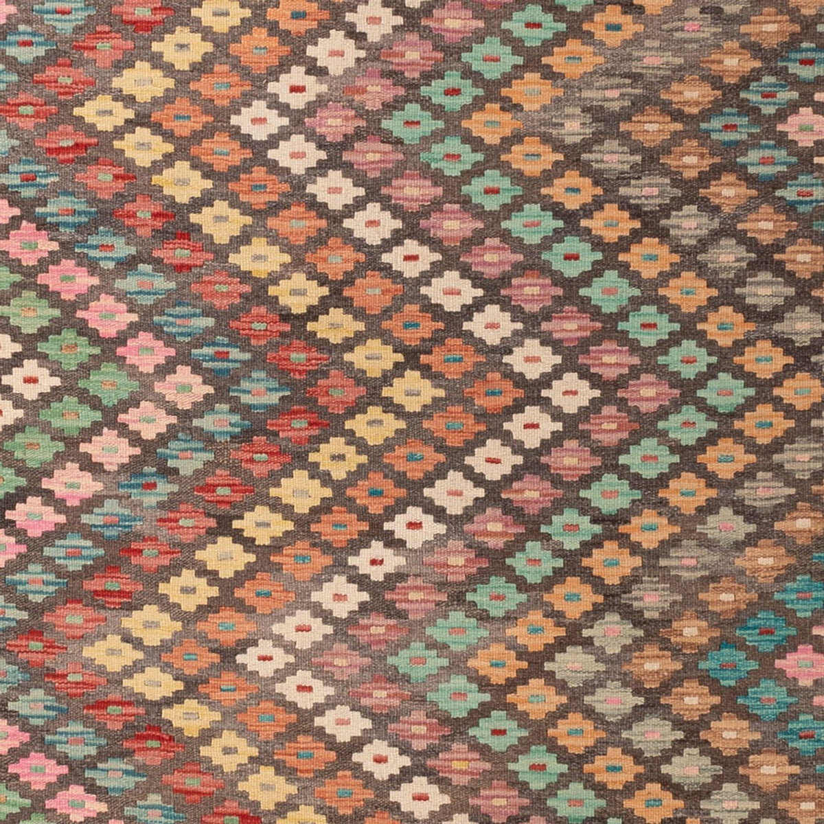 Dywan Kelim - Splash - 296 x 204 cm - wielokolorowy