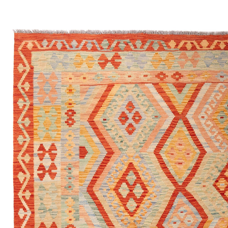 Dywan Kelim - Splash - 299 x 206 cm - wielokolorowy