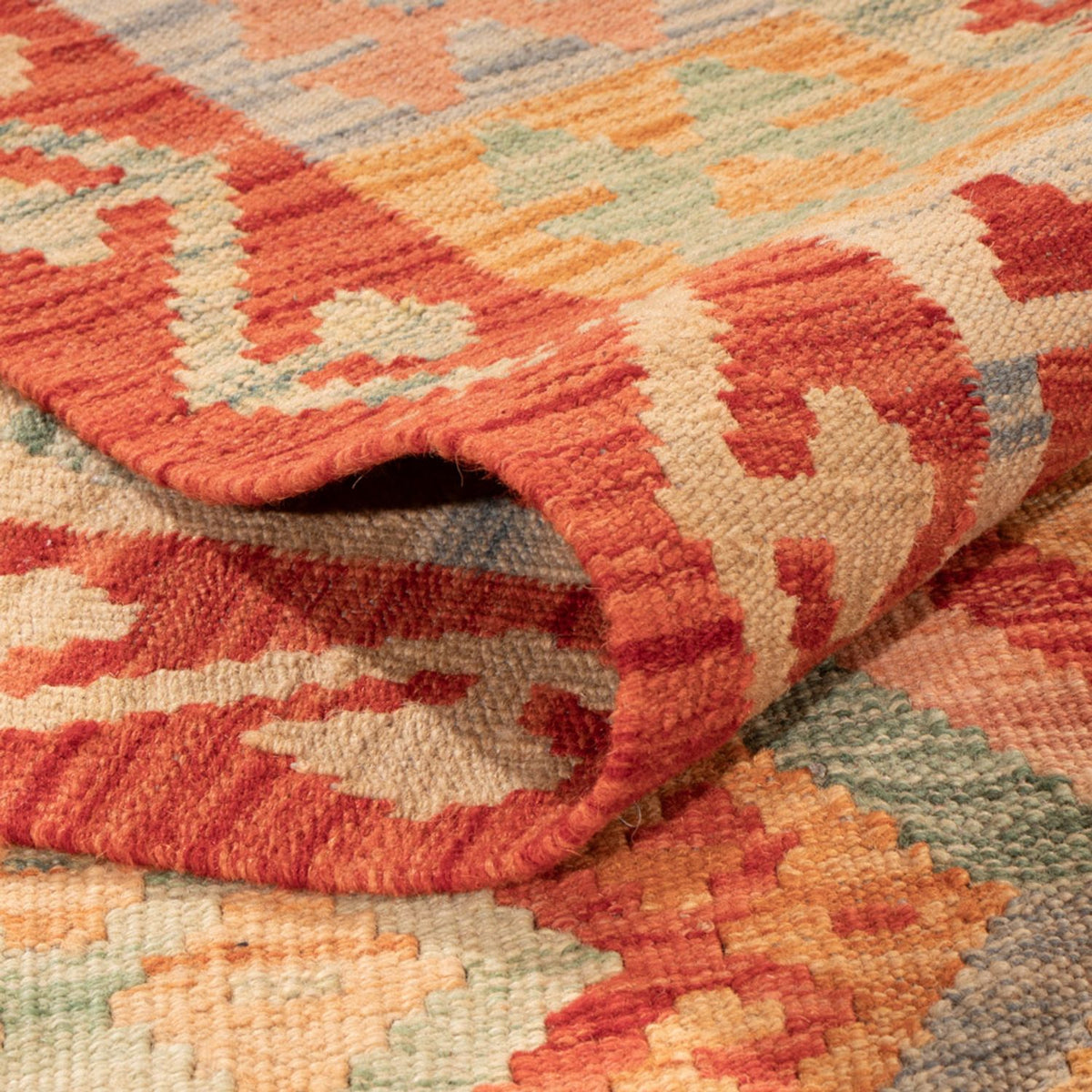 Dywan Kelim - Splash - 299 x 206 cm - wielokolorowy