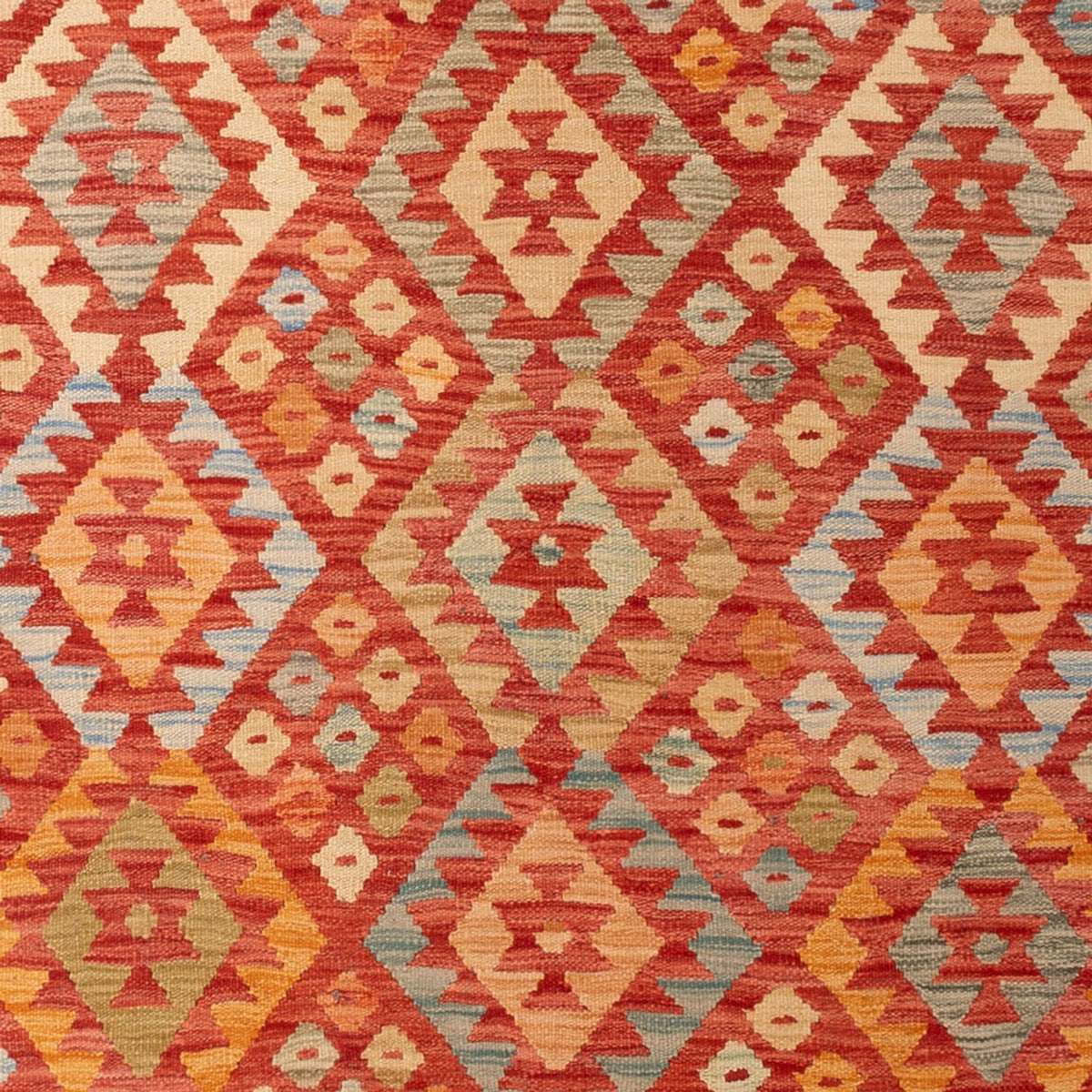 Dywan Kelim - Splash - 303 x 199 cm - wielokolorowy