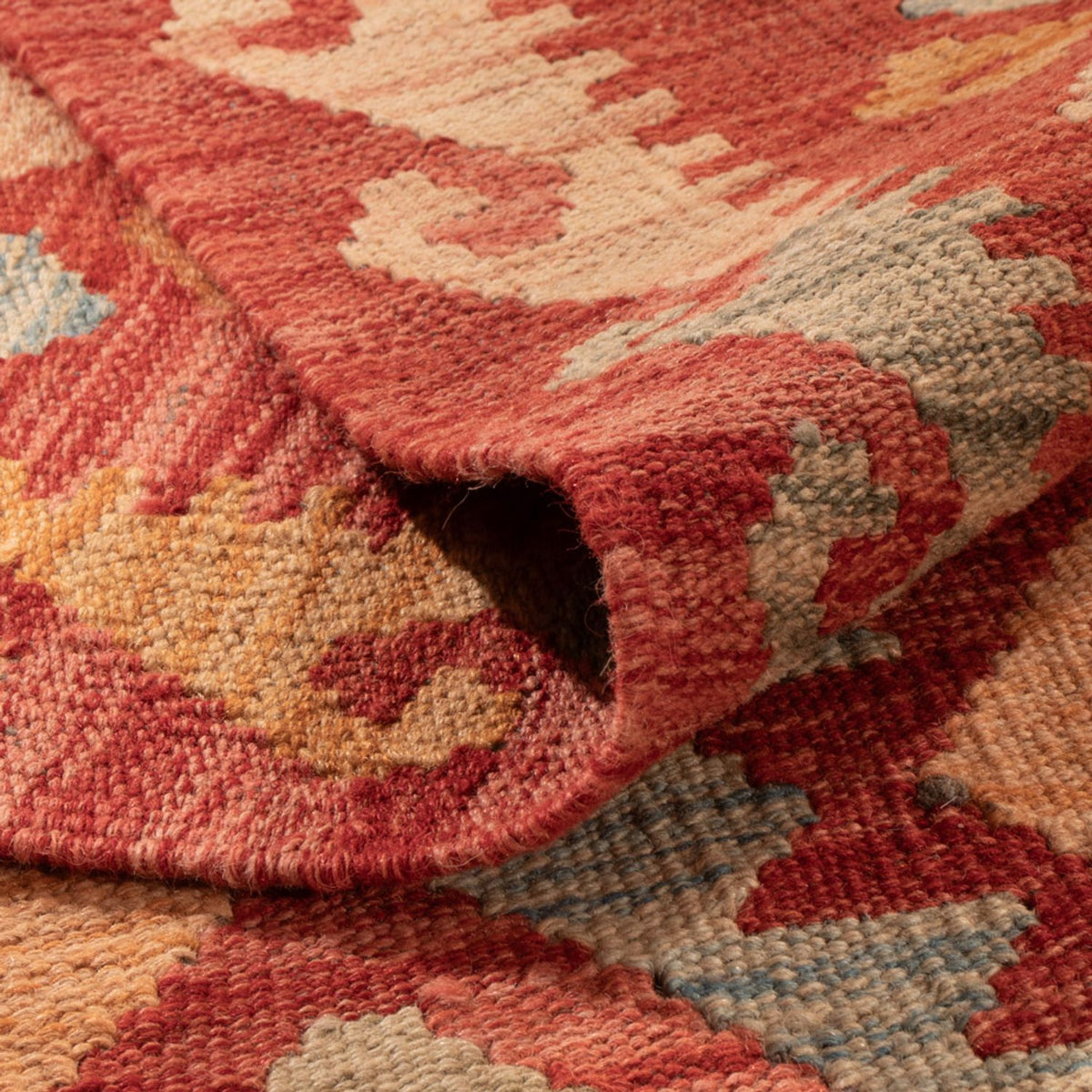 Dywan Kelim - Splash - 303 x 199 cm - wielokolorowy