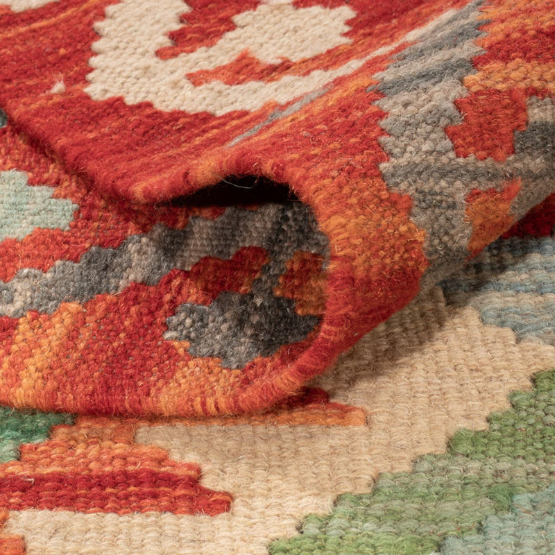 Dywan Kelim - Splash - 287 x 211 cm - wielokolorowy