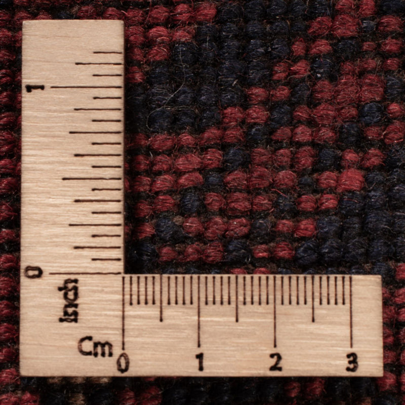 Afgański dywan - Kunduz - 199 x 132 cm - ciemna czerwień