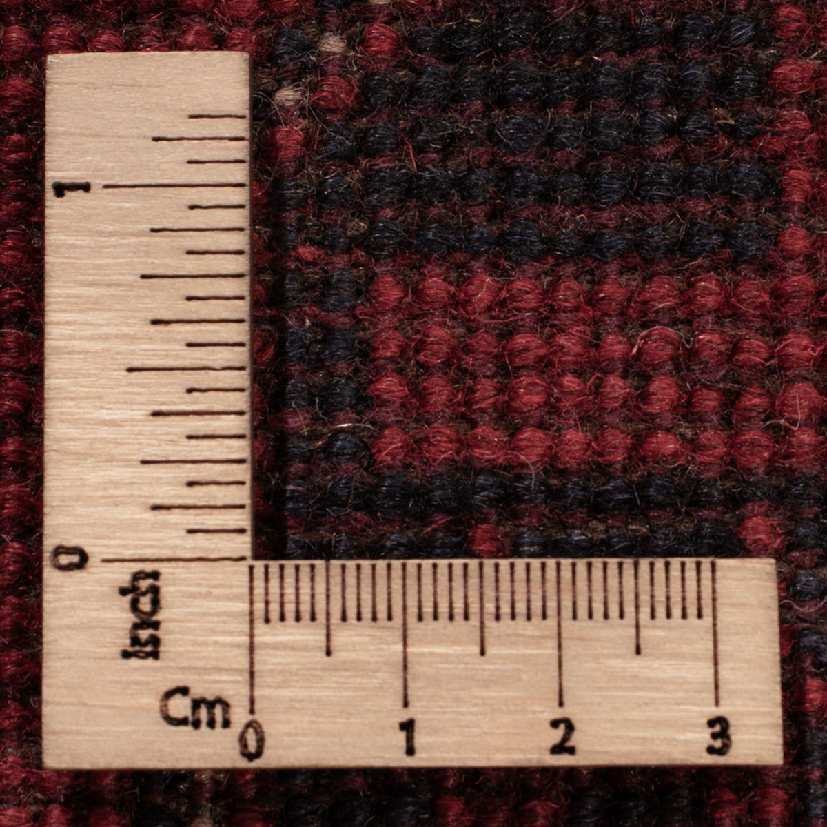 Afgański dywan - Kunduz - 197 x 125 cm - ciemna czerwień