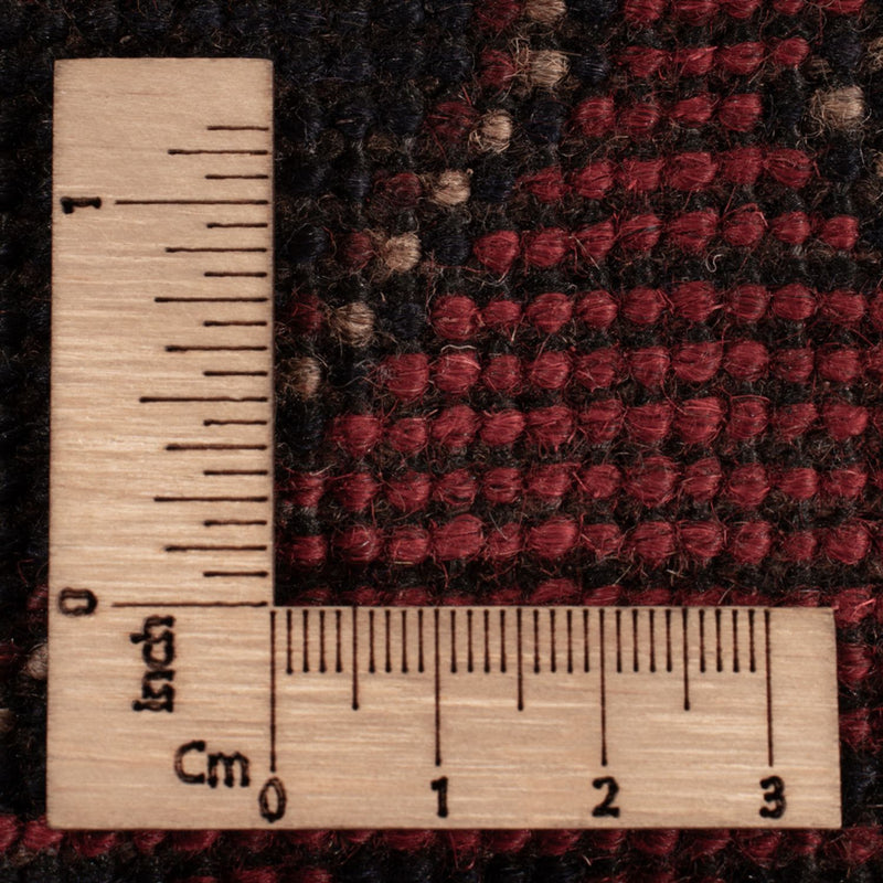 Afgański dywan - Kunduz - 197 x 121 cm - ciemna czerwień