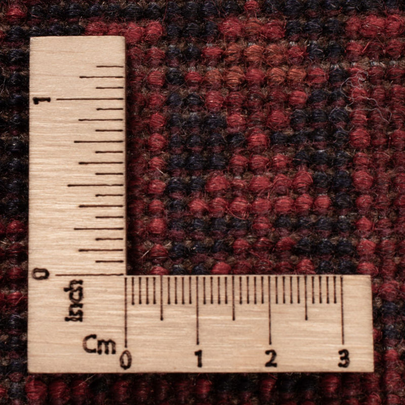 Afgański dywan - Kunduz - 194 x 133 cm - ciemna czerwień