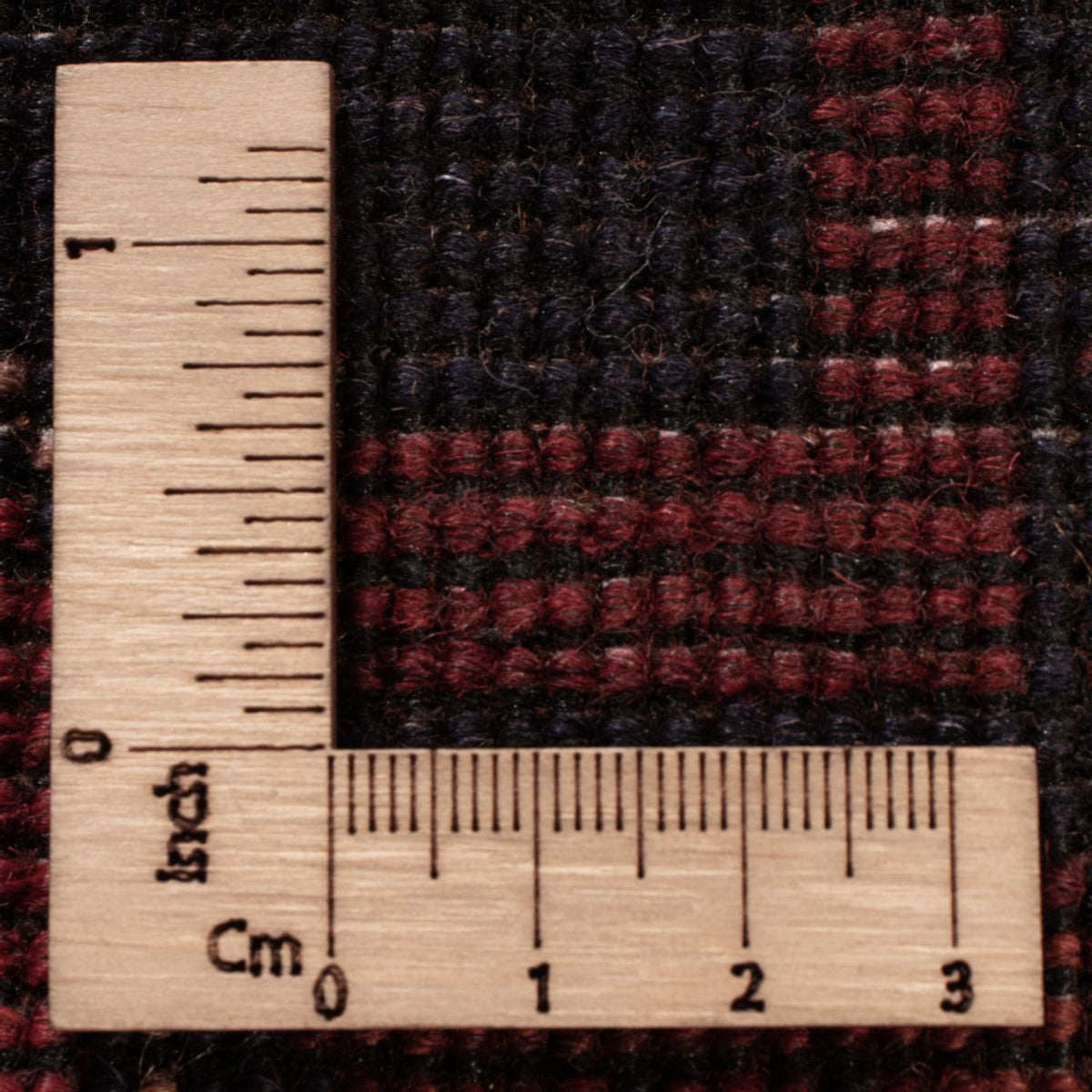 Afgański dywan - Kunduz - 193 x 127 cm - ciemna czerwień