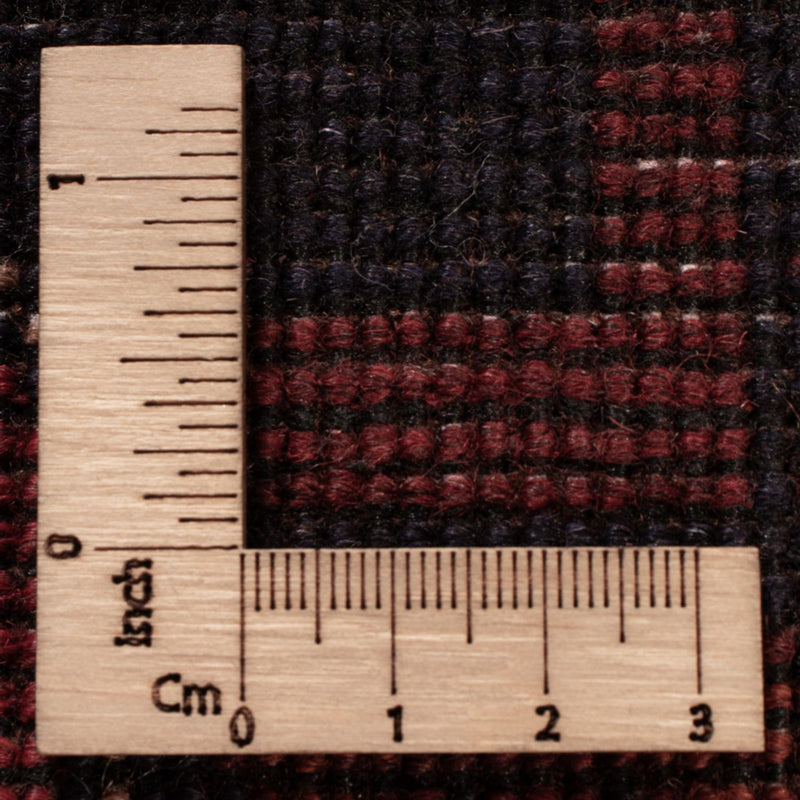 Afgański dywan - Kunduz - 193 x 127 cm - ciemna czerwień