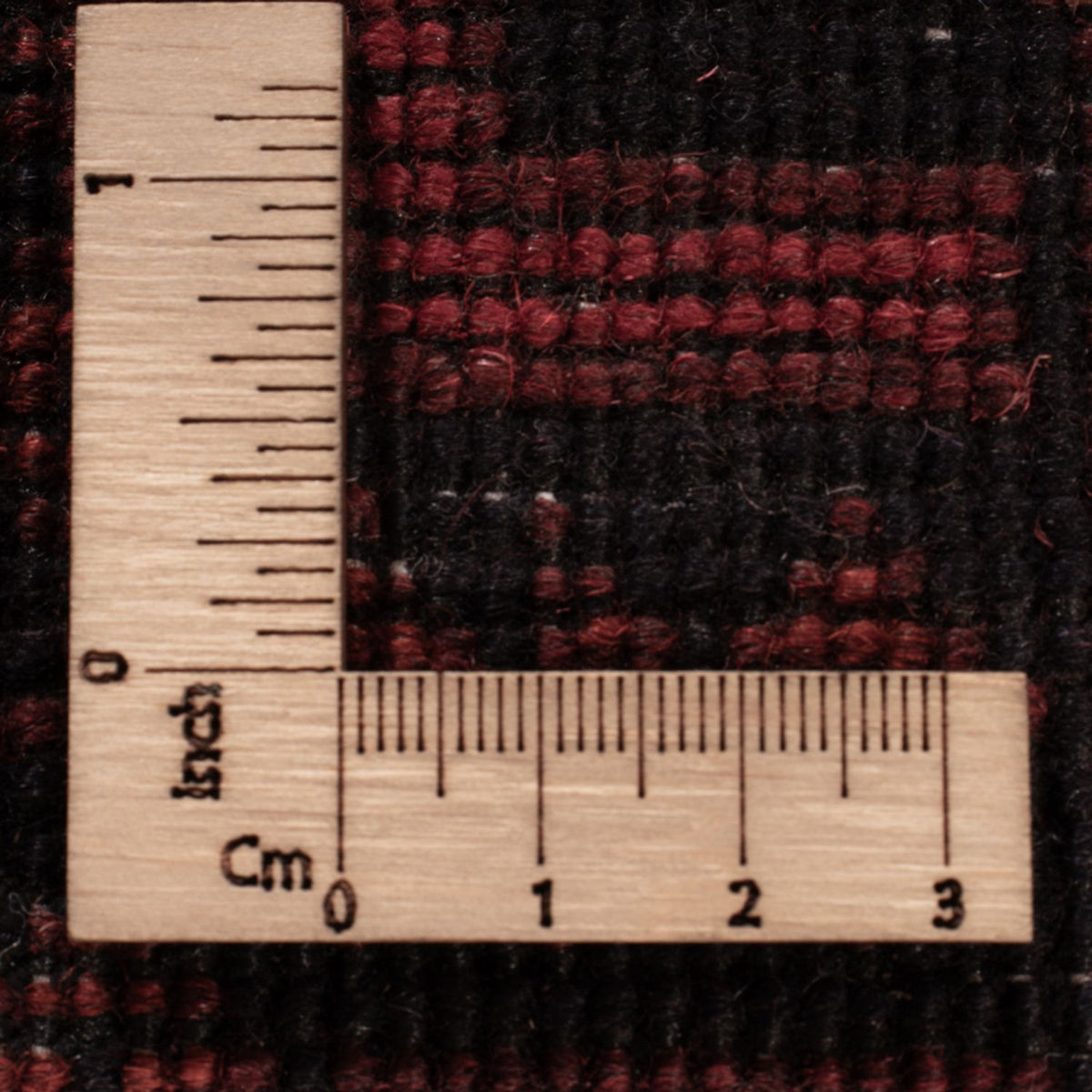 Afgański dywan - Kunduz - 195 x 125 cm - ciemna czerwień