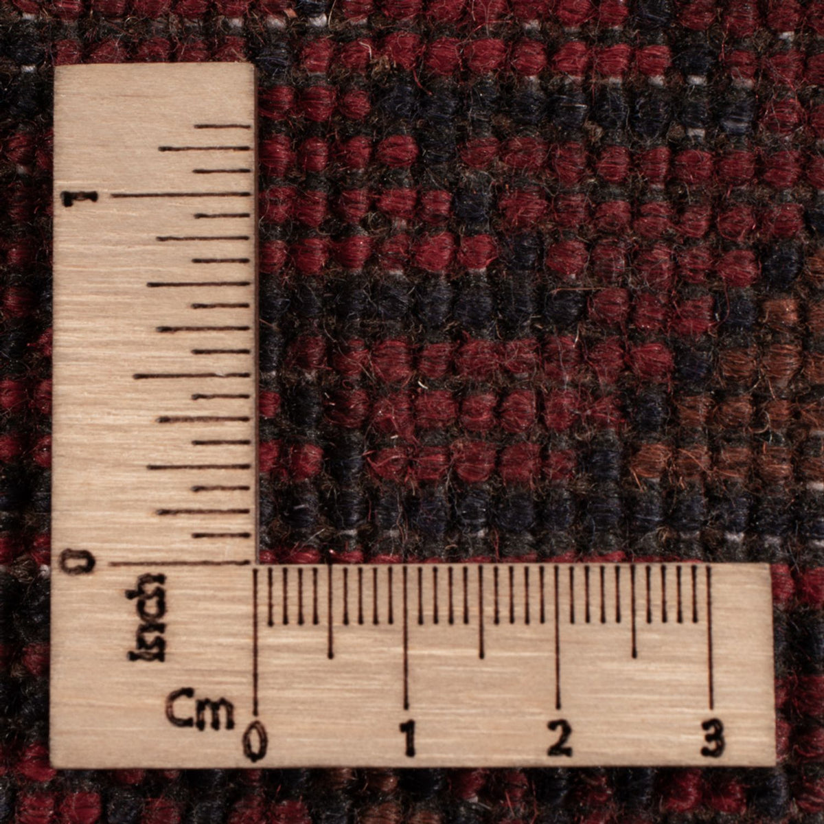 Afgański dywan - Kunduz - 196 x 129 cm - ciemna czerwień