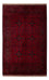 Afgański dywan - Kunduz - 201 x 130 cm - ciemna czerwień