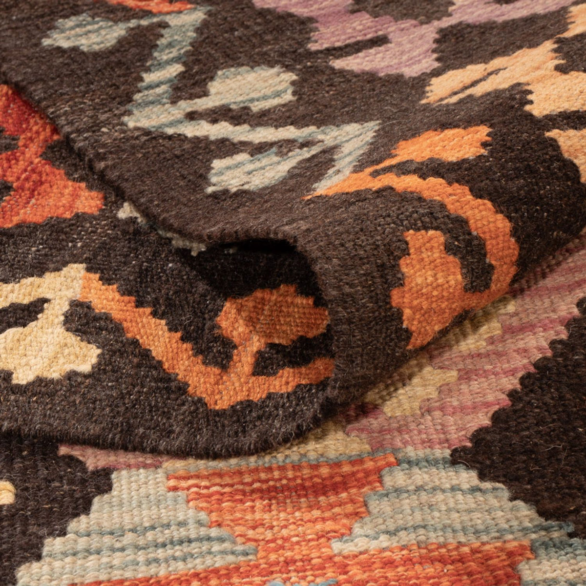 Dywan Kelim - Splash - 300 x 197 cm - wielokolorowy