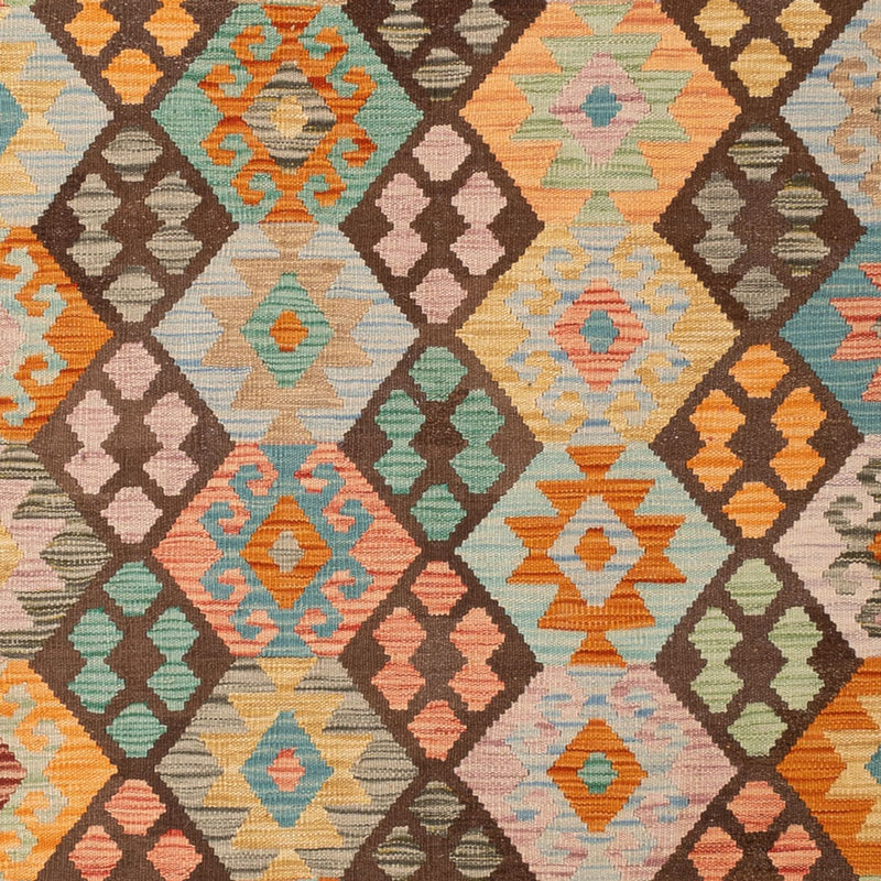 Dywan Kelim - Splash - 297 x 205 cm - wielokolorowy