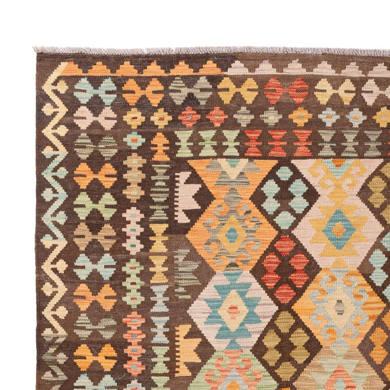 Dywan Kelim - Splash - 297 x 205 cm - wielokolorowy